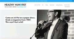 Desktop Screenshot of healthyhumorist.com
